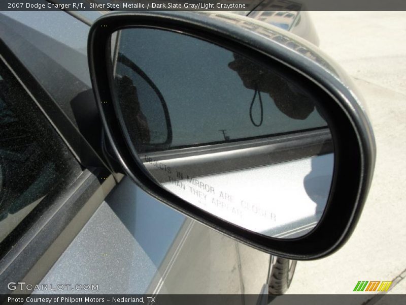 Silver Steel Metallic / Dark Slate Gray/Light Graystone 2007 Dodge Charger R/T
