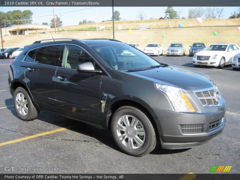 Gray Flannel / Titanium/Ebony 2010 Cadillac SRX V6