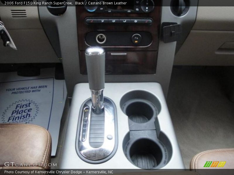 Black / Castano Brown Leather 2006 Ford F150 King Ranch SuperCrew