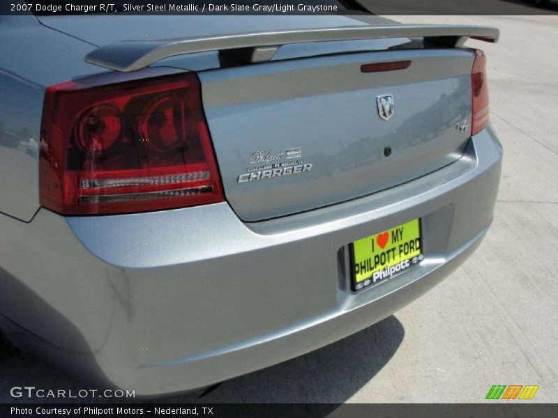 Silver Steel Metallic / Dark Slate Gray/Light Graystone 2007 Dodge Charger R/T