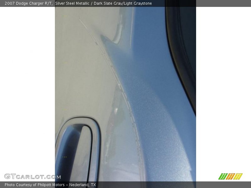 Silver Steel Metallic / Dark Slate Gray/Light Graystone 2007 Dodge Charger R/T