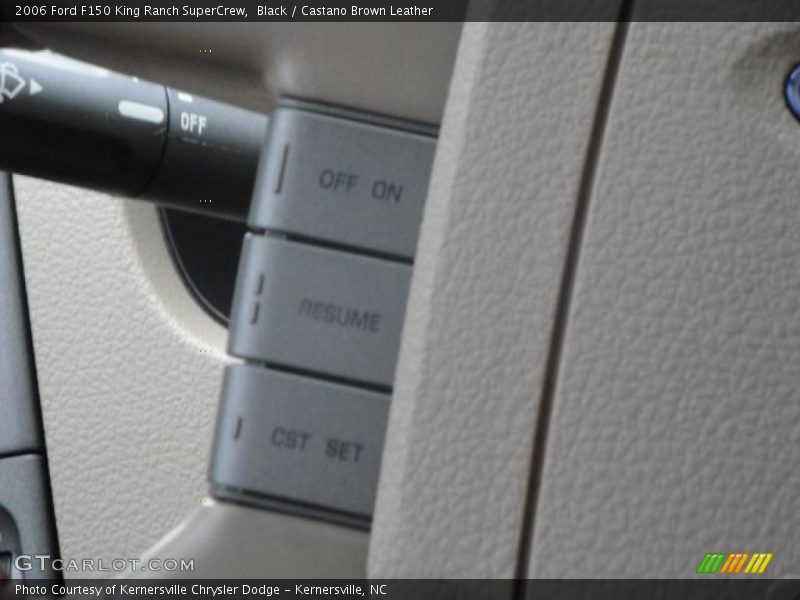 Black / Castano Brown Leather 2006 Ford F150 King Ranch SuperCrew