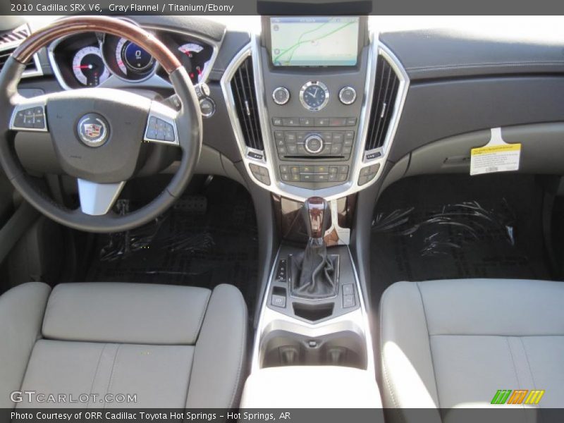 Gray Flannel / Titanium/Ebony 2010 Cadillac SRX V6