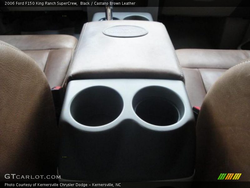 Black / Castano Brown Leather 2006 Ford F150 King Ranch SuperCrew