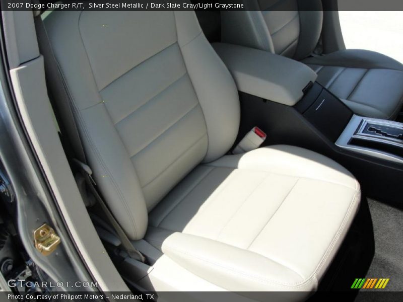 Silver Steel Metallic / Dark Slate Gray/Light Graystone 2007 Dodge Charger R/T