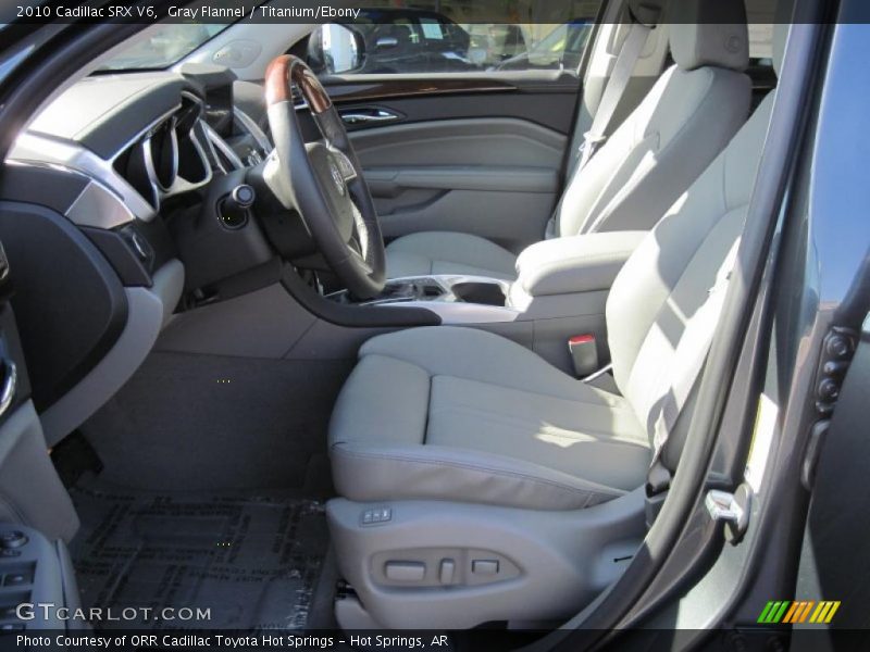 Gray Flannel / Titanium/Ebony 2010 Cadillac SRX V6