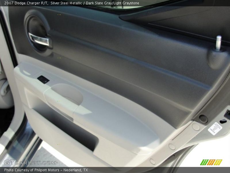 Silver Steel Metallic / Dark Slate Gray/Light Graystone 2007 Dodge Charger R/T