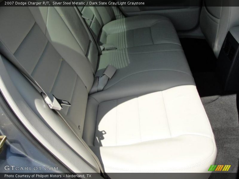 Silver Steel Metallic / Dark Slate Gray/Light Graystone 2007 Dodge Charger R/T