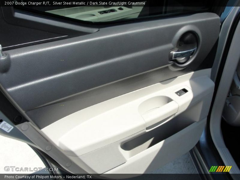 Silver Steel Metallic / Dark Slate Gray/Light Graystone 2007 Dodge Charger R/T