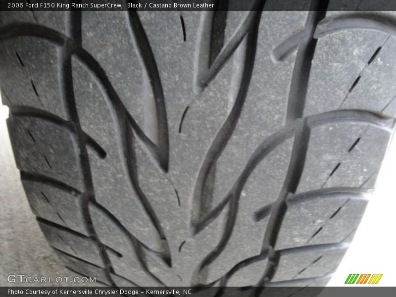 Black / Castano Brown Leather 2006 Ford F150 King Ranch SuperCrew