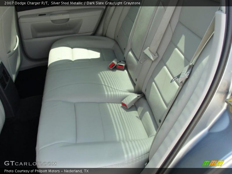 Silver Steel Metallic / Dark Slate Gray/Light Graystone 2007 Dodge Charger R/T