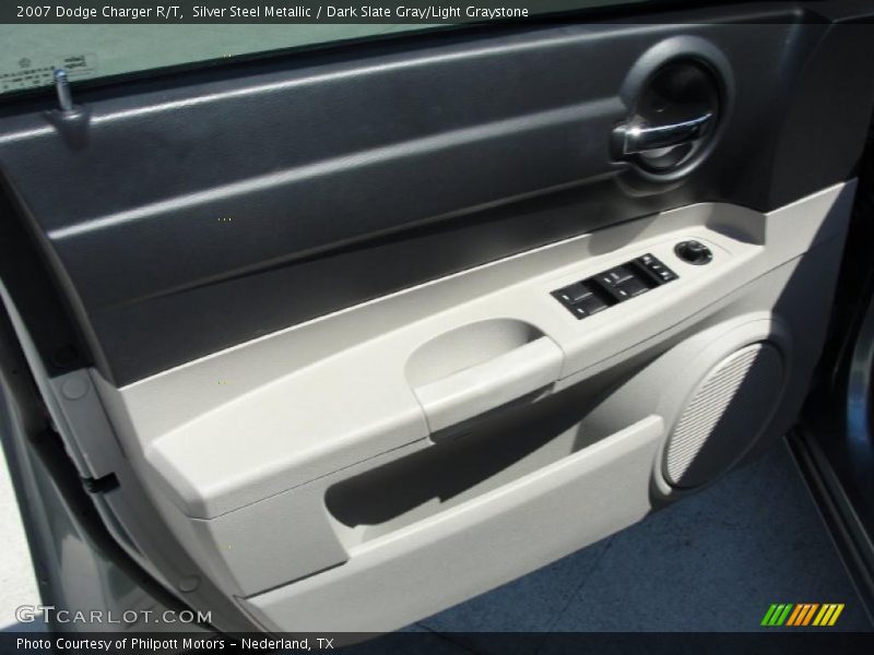 Silver Steel Metallic / Dark Slate Gray/Light Graystone 2007 Dodge Charger R/T