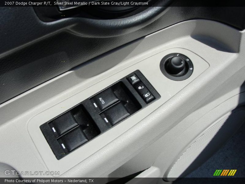 Silver Steel Metallic / Dark Slate Gray/Light Graystone 2007 Dodge Charger R/T