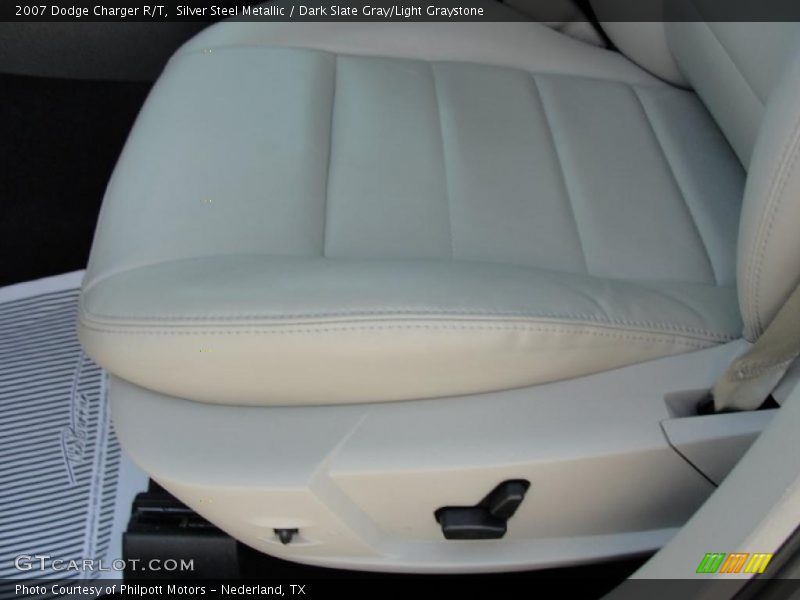 Silver Steel Metallic / Dark Slate Gray/Light Graystone 2007 Dodge Charger R/T