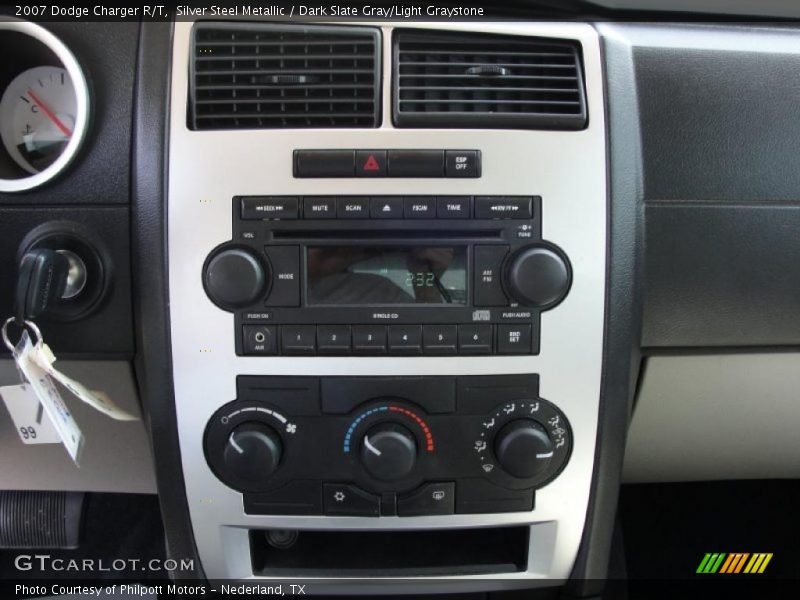 Silver Steel Metallic / Dark Slate Gray/Light Graystone 2007 Dodge Charger R/T