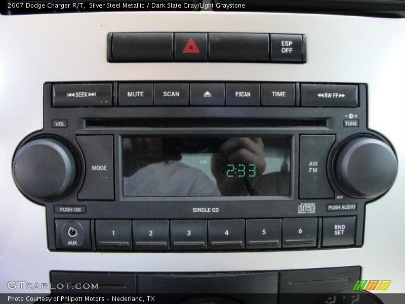 Silver Steel Metallic / Dark Slate Gray/Light Graystone 2007 Dodge Charger R/T