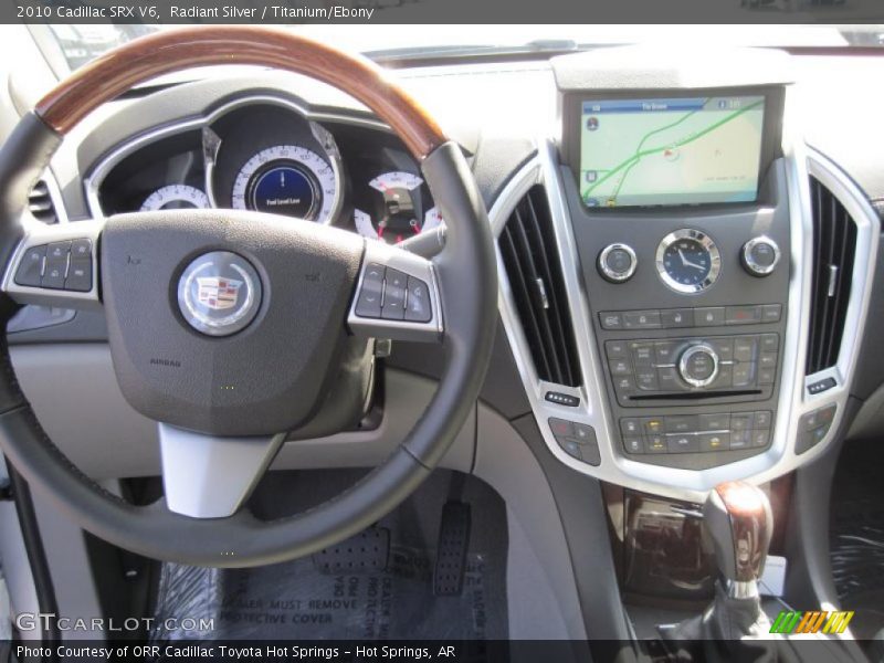 Radiant Silver / Titanium/Ebony 2010 Cadillac SRX V6