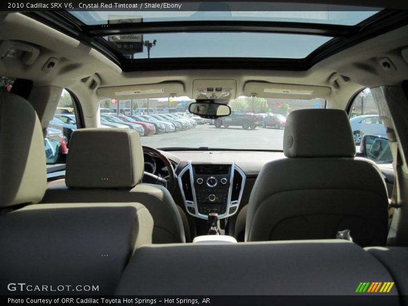 Crystal Red Tintcoat / Shale/Ebony 2010 Cadillac SRX V6