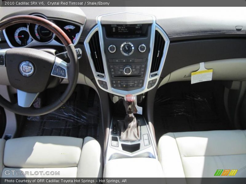 Crystal Red Tintcoat / Shale/Ebony 2010 Cadillac SRX V6