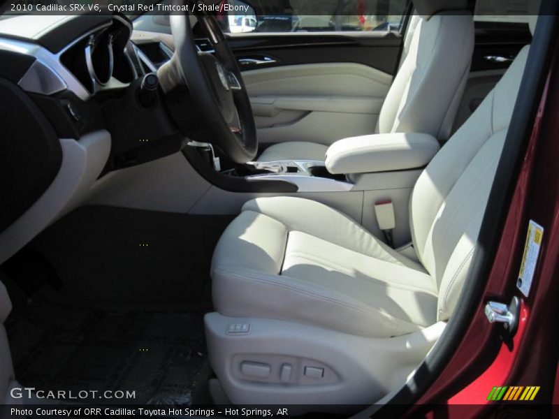 Crystal Red Tintcoat / Shale/Ebony 2010 Cadillac SRX V6