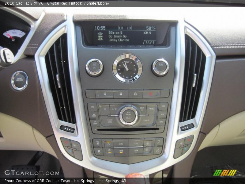 Crystal Red Tintcoat / Shale/Ebony 2010 Cadillac SRX V6
