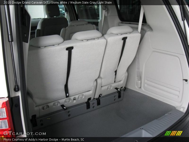 Stone White / Medium Slate Gray/Light Shale 2010 Dodge Grand Caravan SXT