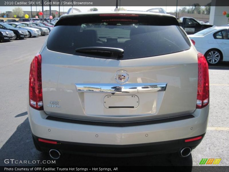 Gold Mist / Shale/Brownstone 2010 Cadillac SRX V6