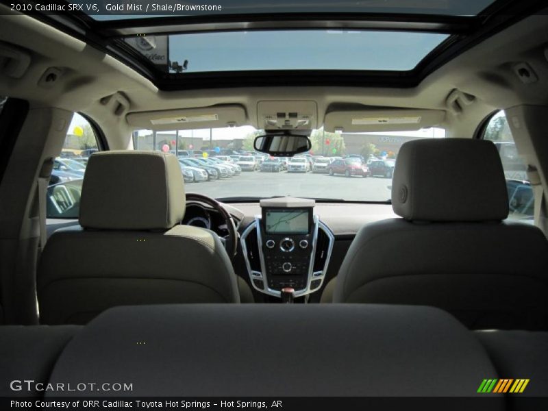Gold Mist / Shale/Brownstone 2010 Cadillac SRX V6
