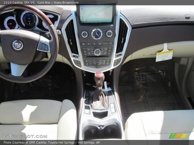 Gold Mist / Shale/Brownstone 2010 Cadillac SRX V6