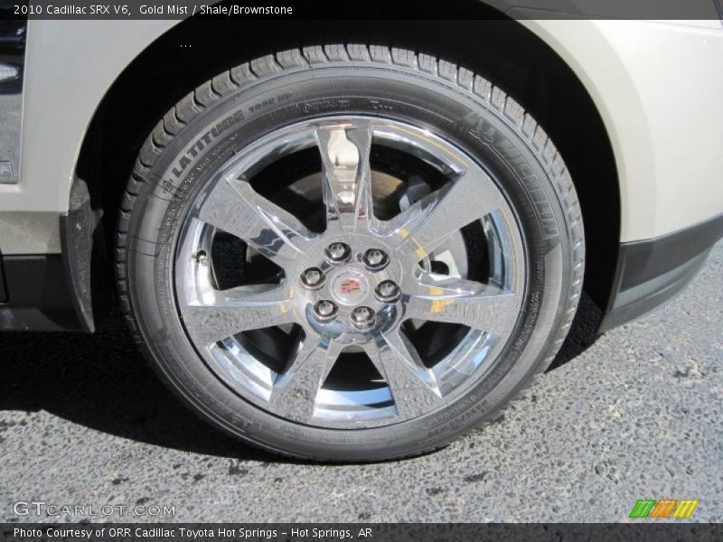 Gold Mist / Shale/Brownstone 2010 Cadillac SRX V6