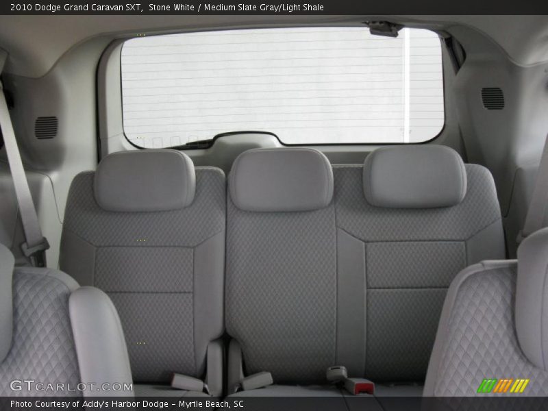 Stone White / Medium Slate Gray/Light Shale 2010 Dodge Grand Caravan SXT
