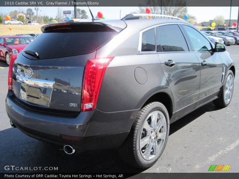 Gray Flannel / Titanium/Ebony 2010 Cadillac SRX V6