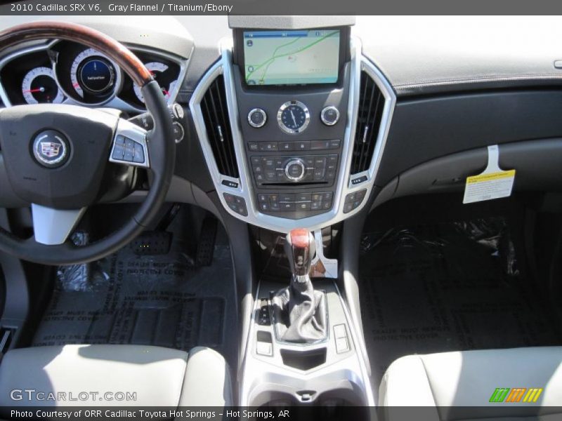 Gray Flannel / Titanium/Ebony 2010 Cadillac SRX V6