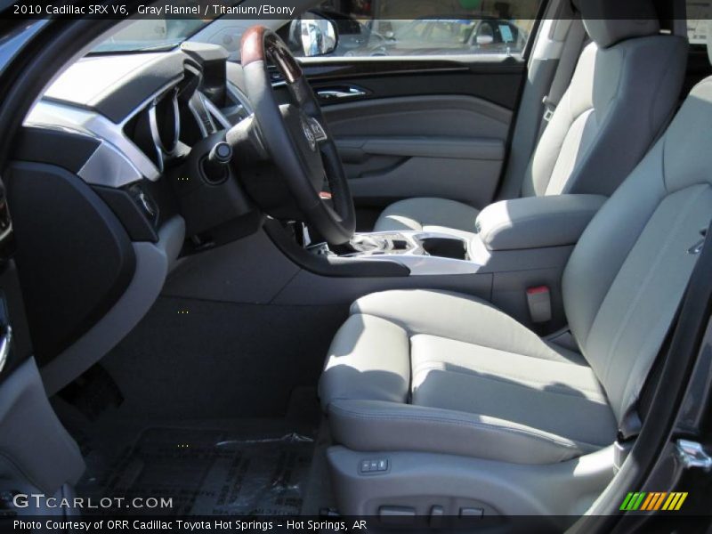 Gray Flannel / Titanium/Ebony 2010 Cadillac SRX V6