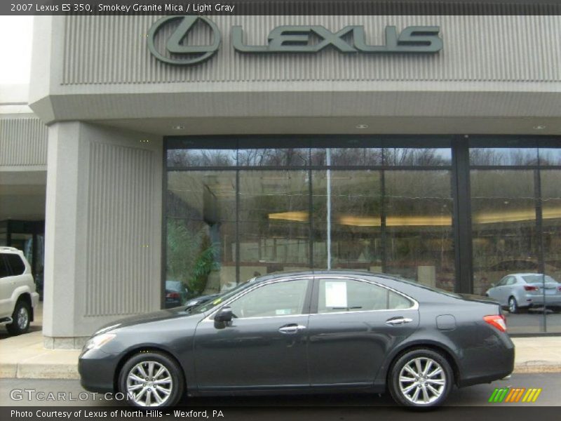 Smokey Granite Mica / Light Gray 2007 Lexus ES 350