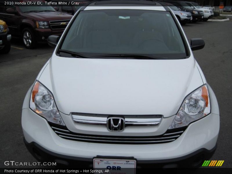Taffeta White / Gray 2010 Honda CR-V EX
