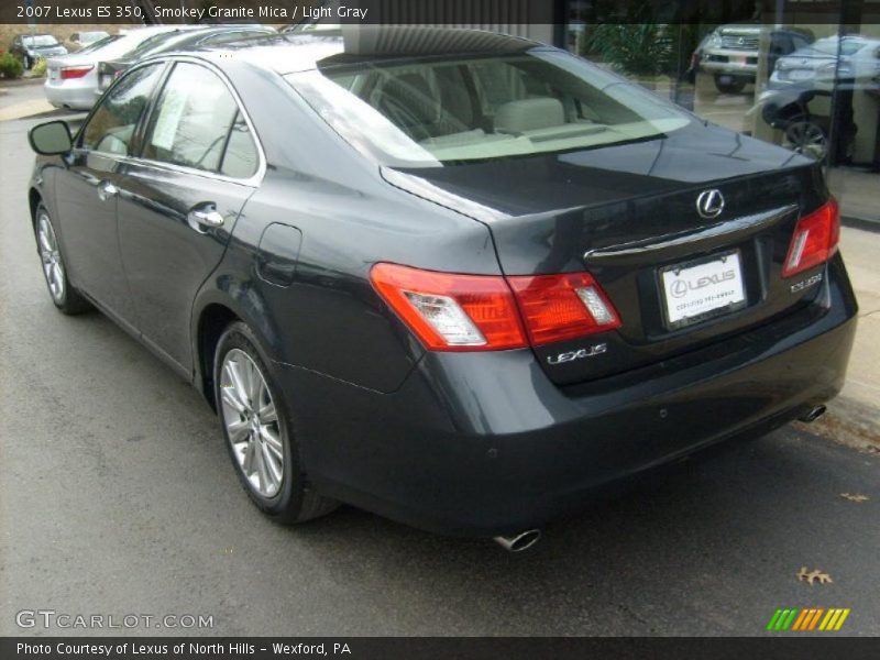 Smokey Granite Mica / Light Gray 2007 Lexus ES 350