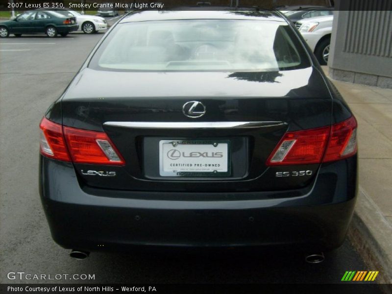 Smokey Granite Mica / Light Gray 2007 Lexus ES 350