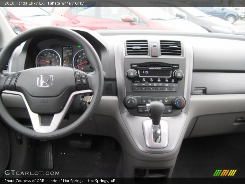Taffeta White / Gray 2010 Honda CR-V EX