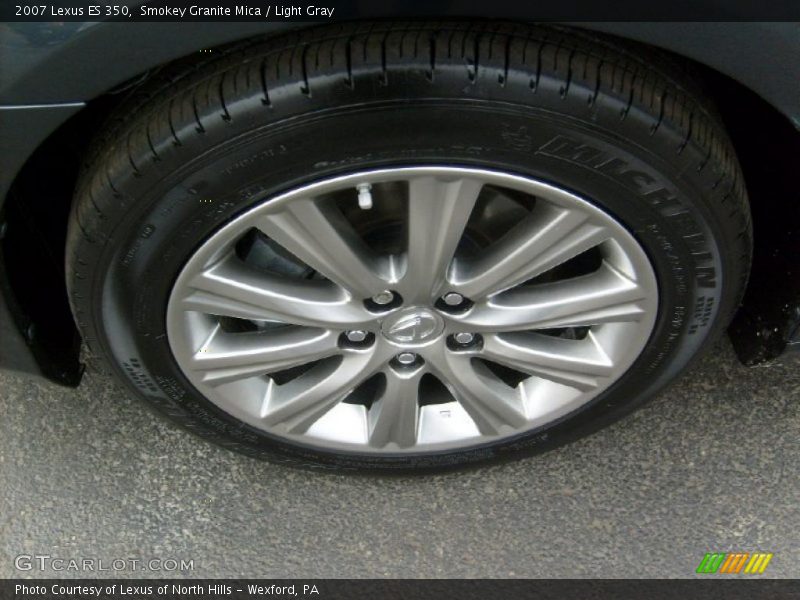 Smokey Granite Mica / Light Gray 2007 Lexus ES 350