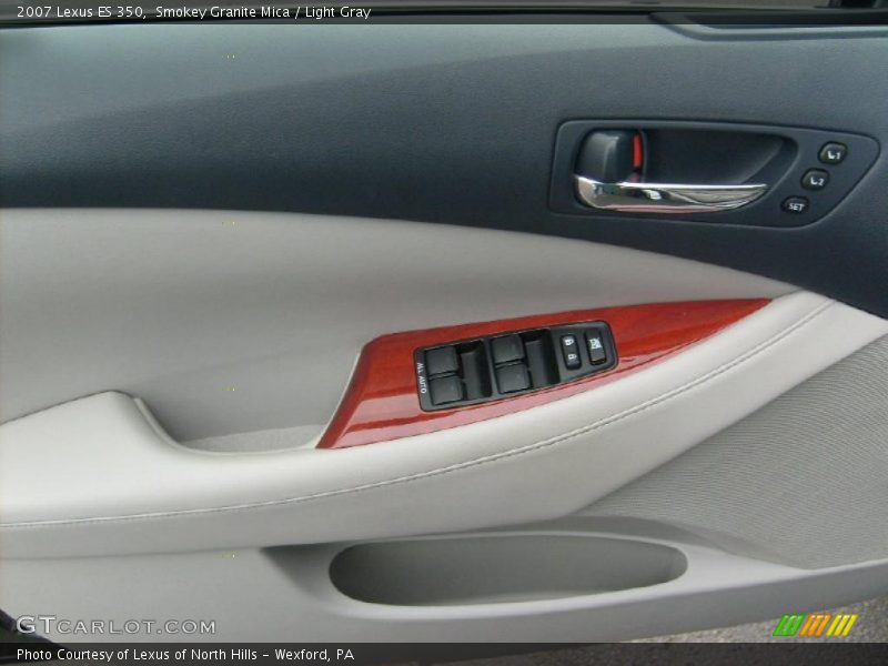 Smokey Granite Mica / Light Gray 2007 Lexus ES 350