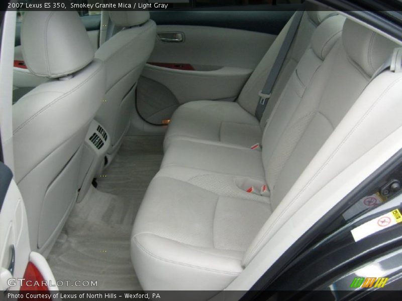 Smokey Granite Mica / Light Gray 2007 Lexus ES 350