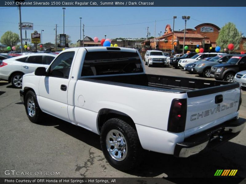 Summit White / Dark Charcoal 2007 Chevrolet Silverado 1500 Classic Regular Cab