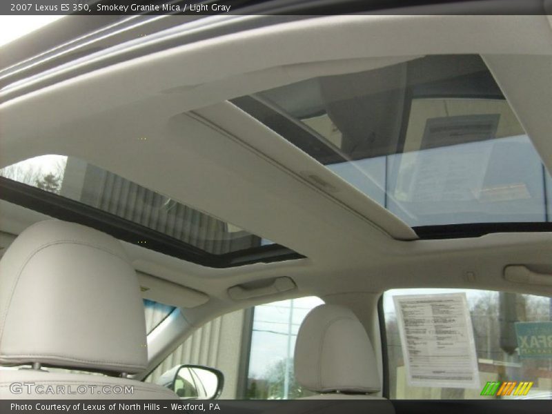 Smokey Granite Mica / Light Gray 2007 Lexus ES 350