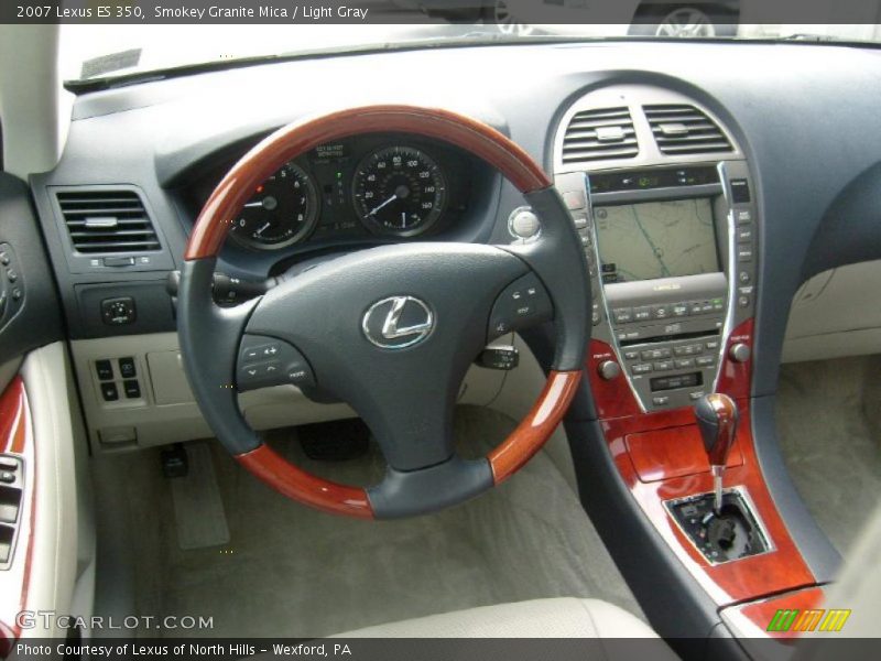 Smokey Granite Mica / Light Gray 2007 Lexus ES 350