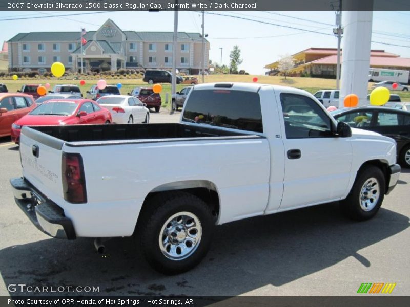 Summit White / Dark Charcoal 2007 Chevrolet Silverado 1500 Classic Regular Cab