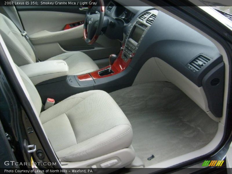 Smokey Granite Mica / Light Gray 2007 Lexus ES 350