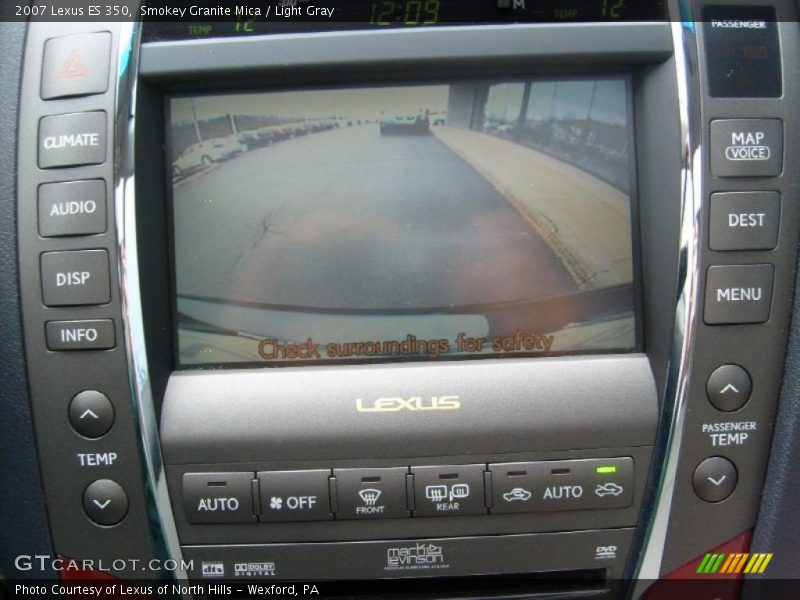 Smokey Granite Mica / Light Gray 2007 Lexus ES 350