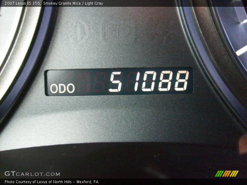 Smokey Granite Mica / Light Gray 2007 Lexus ES 350