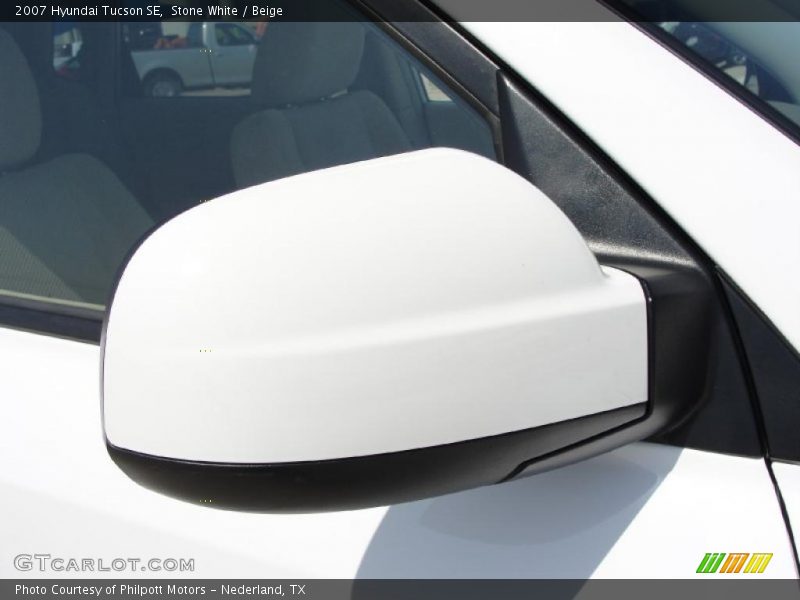 Stone White / Beige 2007 Hyundai Tucson SE